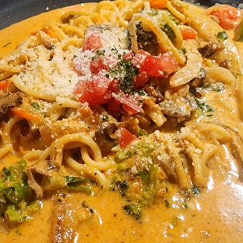 On the Bridge - Veggie Creamy Tomato Pasta. My Vegetarian daughter loved it. - Japanese Curry Near Me - San Francisco, California On the Bridge - Veggie Creamy Tomato Pasta. My Vegetarian daughter loved it. - Japanese Curry Near Me - San Francisco, California