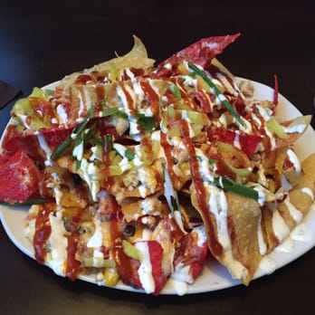 110 Grill - BBQ chicken nachos!! The BBQ sauce is so good, I asked for an extra side of it. Amazing. - New American Near Me - Nashua, New Hampshire 110 Grill - BBQ chicken nachos!! The BBQ sauce is so good, I asked for an extra side of it. Amazing. - New American Near Me - Nashua, New Hampshire
