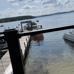 Lake side dining! Lake side dining!