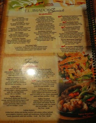 Menu photo 1 El Jimador Viejo Anderson, SC Menu photo 1 El Jimador Viejo Anderson, SC