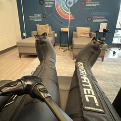 Restore Hyper Wellness - Issaquah - Compression legs.