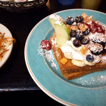 Blue Moon Cafe - Cap'n Crunch French toast and hash browns. Dreamy - Breakfast & Brunch Near Me - Baltimore, Maryland Blue Moon Cafe - Cap'n Crunch French toast and hash browns. Dreamy - Breakfast & Brunch Near Me - Baltimore, Maryland