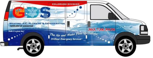 GDS Heating, A/C & Plumbing Logo