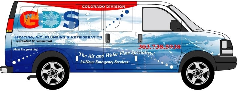 Slide of GDS Heating, A/C & Plumbing