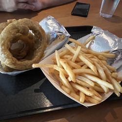 The American - Classic Cheeseburger and Fries