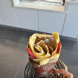 Strawberry Nutella Crepe