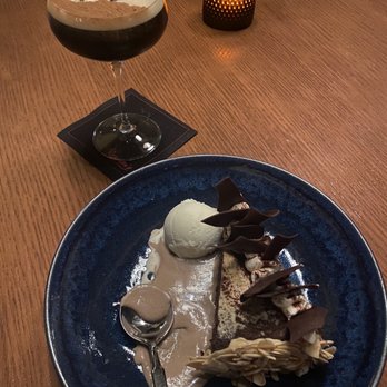 Renata's Hearth - Chocolate cake and espresso martini - Latin American Near Me - Phoenix, Arizona Renata's Hearth - Chocolate cake and espresso martini - Latin American Near Me - Phoenix, Arizona