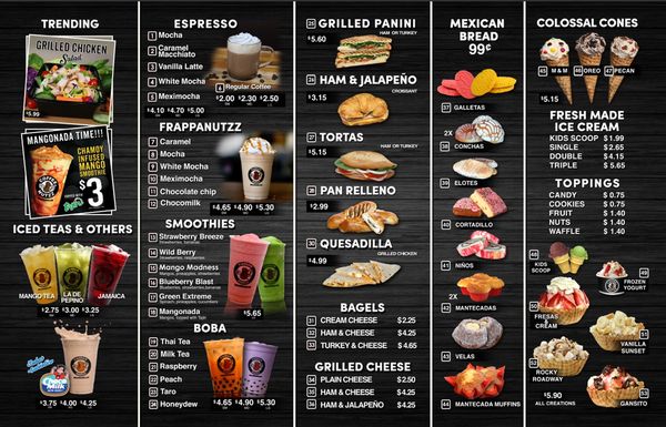 Menu photo 8 Coffee Nutzz Rialto, CA