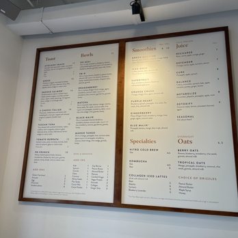Toastique - Menu - Juice Bars & Smoothies Near Me - Washington, DC, District of Columbia Toastique - Menu - Juice Bars & Smoothies Near Me - Washington, DC, District of Columbia