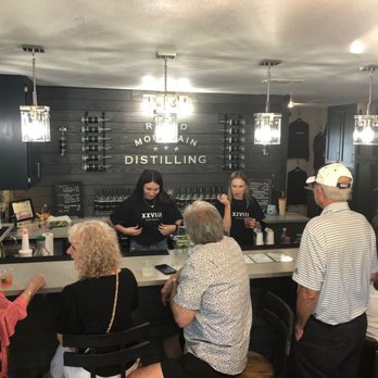Round Mountain Distilling - a group of people sitting at a bar - Distilleries Near Me - Round Mountain, Texas Round Mountain Distilling - a group of people sitting at a bar - Distilleries Near Me - Round Mountain, Texas