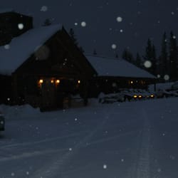 Wilderness Boundary Restaurant - Winter evenings at Wilderness Boundary Restaurant. The Fireplace will be glowing and the food will be great.