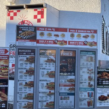 Rally's - a menu for a fast food restaurant - Burgers Near Me - Mesa, Arizona Rally's - a menu for a fast food restaurant - Burgers Near Me - Mesa, Arizona