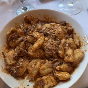 Floriana - Lamb Gnocchi - comes with a dollop of ricotta which I mixed in. - Italian Near Me - Washington, DC, District of Columbia