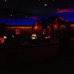 The Tiki Bar - Palm trees by bar~