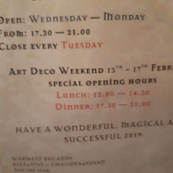 Restaurant Indonesia - Indonesian Near Me - Napier, HKB