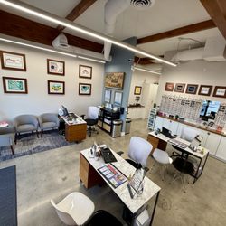 Sloan Optometry - Front Desk and Waiting Room