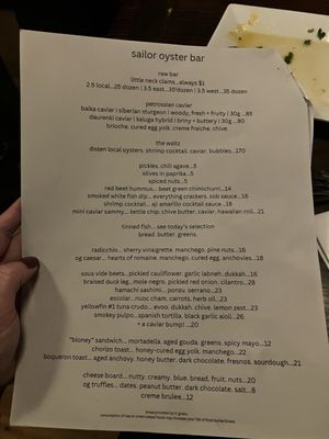 Menu photo 8 Sailor Oyster Bar Annapolis, MD Menu photo 8 Sailor Oyster Bar Annapolis, MD
