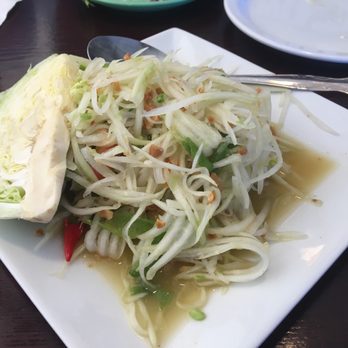 Thai T - Papaya salad - Thai Near Me - Rancho Cucamonga, California