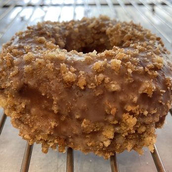 Monarch Donuts - Chocolate Dipped then GLAZED then Cinnamon Crumb all in one! - Donuts Near Me - Arcadia, California Monarch Donuts - Chocolate Dipped then GLAZED then Cinnamon Crumb all in one! - Donuts Near Me - Arcadia, California