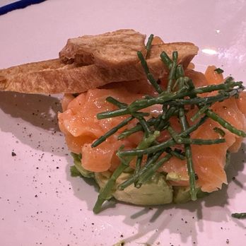 The Seafood Bar - Salmon Tartare and Avocado - Seafood Near Me - Amsterdam, New Hampshire The Seafood Bar - Salmon Tartare and Avocado - Seafood Near Me - Amsterdam, New Hampshire