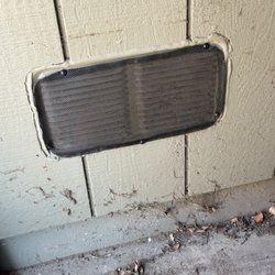 BRP Enterprises - New WDF 98 screen covering basement vent
