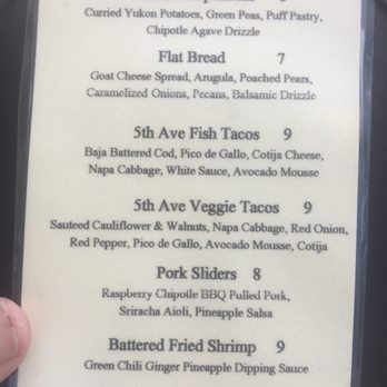5th Avenue Grille - Happy Apps - American Near Me - Frisco, Colorado