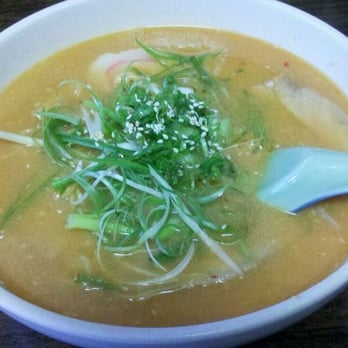 Kanpai - Spicy Miso Neggi (Green Onion) Ramen Soup!!!.... This will Cure ANY Hangover!! - Sushi Bars Near Me - Chula Vista, California