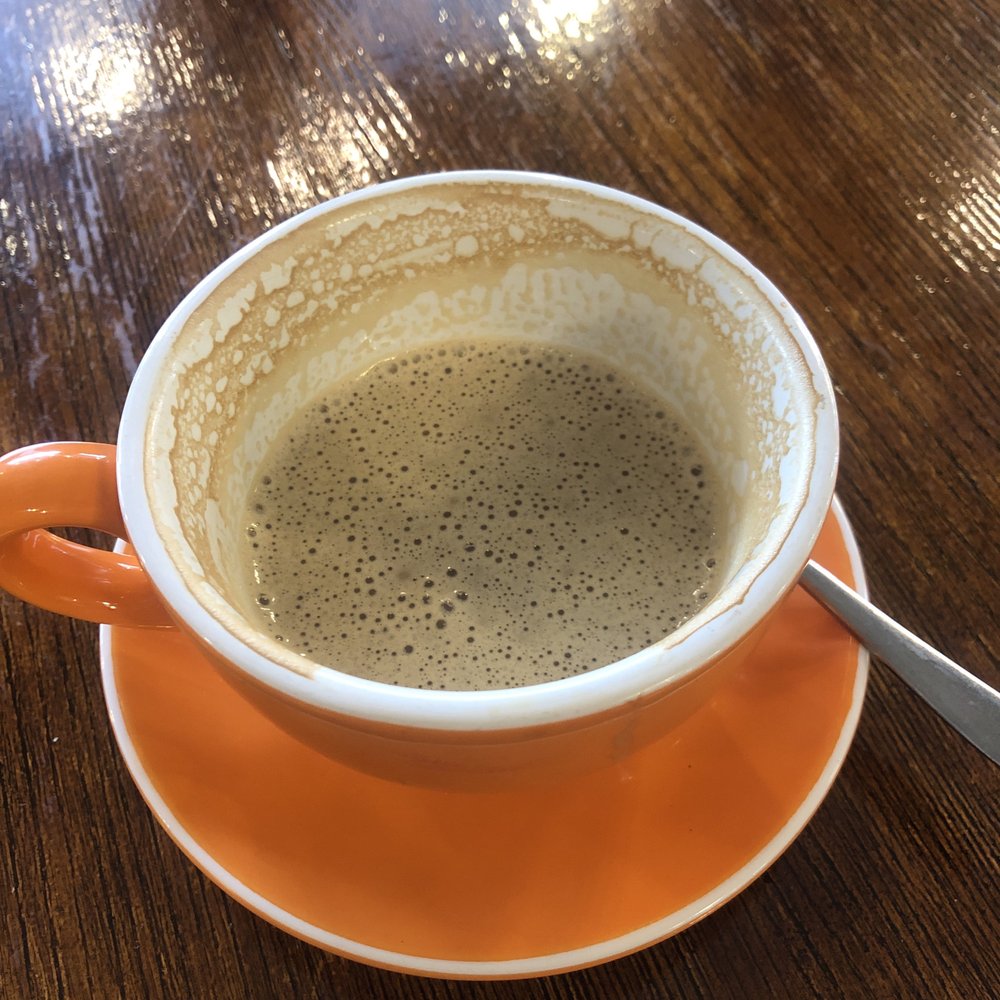 Cafe Bang Bang - Decaffeinated coffee . I forgot to take a before picture. - Cafes Near Me - Adelaide, SA Cafe Bang Bang - Decaffeinated coffee . I forgot to take a before picture. - Cafes Near Me - Adelaide, SA