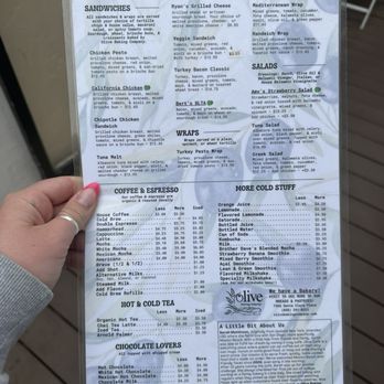 Olive Cafe - Menu - Breakfast & Brunch Near Me - San Diego, California