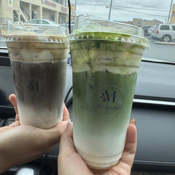 Megumi Cafe & Tea - banana matcha and sea salt hojicha - Coffee & Tea Near Me - Westminster, California Megumi Cafe & Tea - banana matcha and sea salt hojicha - Coffee & Tea Near Me - Westminster, California