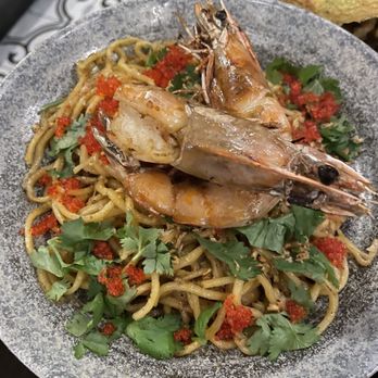 Saigon Social - Prawn Garlic Noodles - Mi Xao Toi - Vietnamese Near Me - New York, New York Saigon Social - Prawn Garlic Noodles - Mi Xao Toi - Vietnamese Near Me - New York, New York