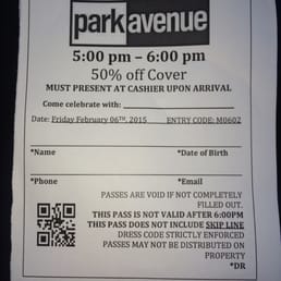 What is the dress code? — Park Avenue