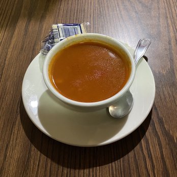 Papachino's - White bean soup that was served before the entree - Mediterranean Near Me - Modesto, California