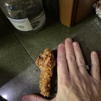 Mr Snappers Fish & Chicken - Tiny fried chicken leg. Waste of money. - Chicken Wings Near Me - Brunswick, Georgia Mr Snappers Fish & Chicken - Tiny fried chicken leg. Waste of money. - Chicken Wings Near Me - Brunswick, Georgia