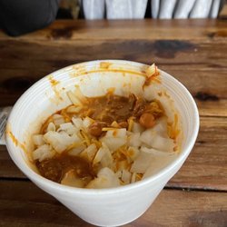 BJ's Restaurant and Sandwich Shop - Bowl of chili. It's got a kick!