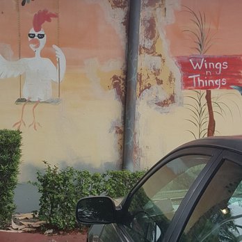 Wings'n Things - Outside of Wings'n Things - Fast Food Near Me - Pompano Beach, Florida