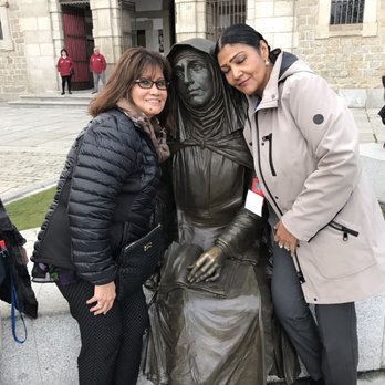 Brittany Beauty Academy Levittown - Avila,Spain My friend Tess and I taking a picture with Saint Theresa of Avila statue - Hair Salons Near Me - Levittown, New York Brittany Beauty Academy Levittown - Avila,Spain My friend Tess and I taking a picture with Saint Theresa of Avila statue - Hair Salons Near Me - Levittown, New York