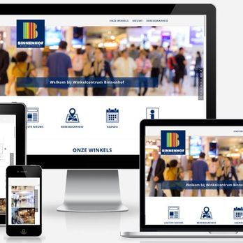 Webkunner - Portfolio: Winkelcentrum Binnenhof Rotterdam - Web Design Near Me - Breda, New Brunswick