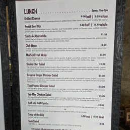 Menu as of 05/01/25 Menu as of 05/01/25