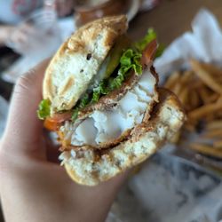 Thunderbird Lodge - Restaurant ,Bar & Lounge - Walleye Sandwich