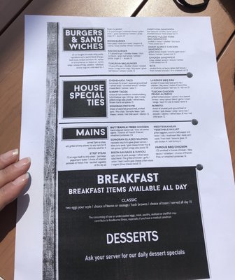Menu photo 4 Tukukan Restaurant Havasu Lake, CA