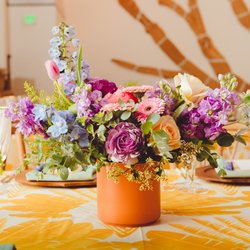 Event flowers for The Pearl, San Francisco.