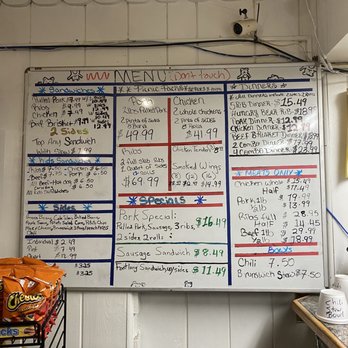 Hungry Bear BBQ #2 - Menu as of June 2021 - Barbeque Near Me - Gatlinburg, Tennessee