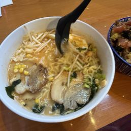 Spicy tonkatsu ramen Spicy tonkatsu ramen