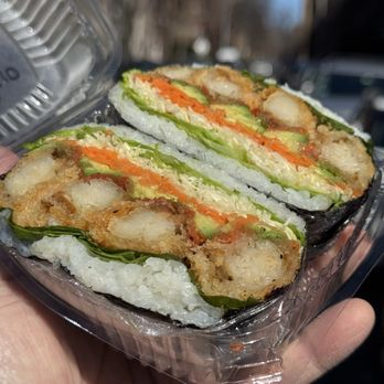 969 NYC Coffee - Scallop Onigirazu - Coffee & Tea Near Me - Jackson Heights, New York 969 NYC Coffee - Scallop Onigirazu - Coffee & Tea Near Me - Jackson Heights, New York