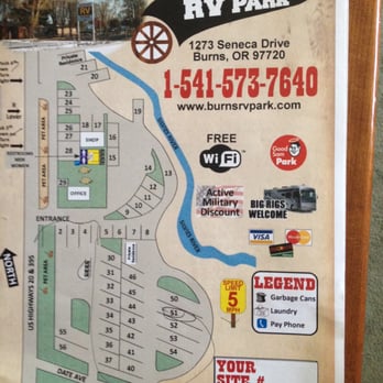 Burns Rv Park - Campgrounds Near Me - Burns, Oregon