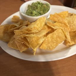 Guacamole and chips. Guacamole and chips.