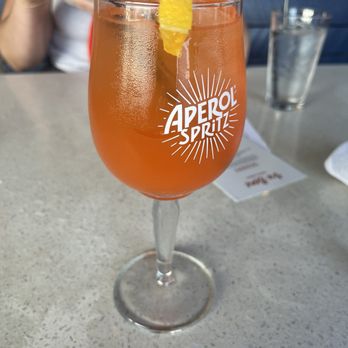 Va Bene Italian Eatery - APEROL SPRITZ - 12 oz. - Italian Near Me - Prairie Village, Kansas Va Bene Italian Eatery - APEROL SPRITZ - 12 oz. - Italian Near Me - Prairie Village, Kansas