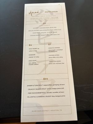 Menu photo 4 Azumi Houston, TX Menu photo 4 Azumi Houston, TX