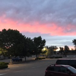 St Michaels High School - Leaving St. Mikes at dusk.